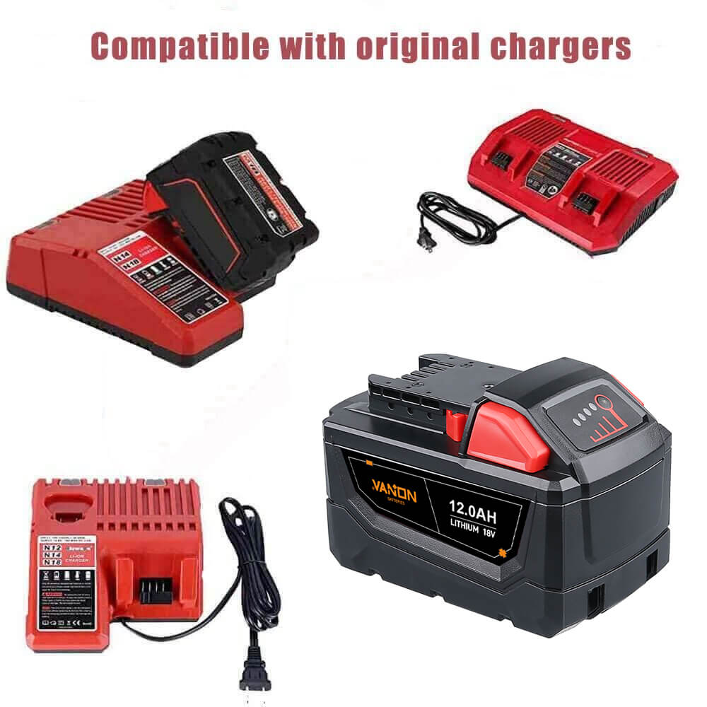 18V Battery 12Ah Replacemnt | M18 Batteries