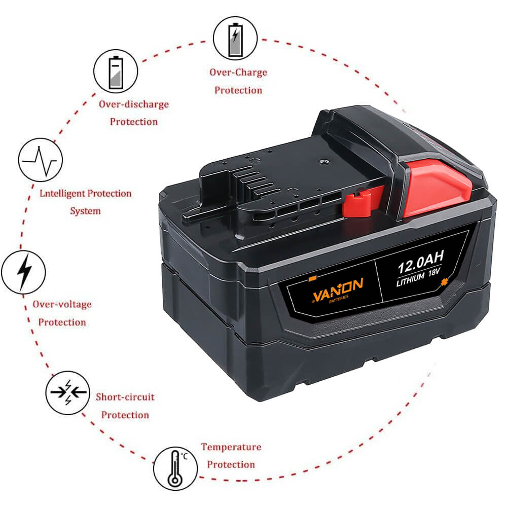 18V Battery 12Ah Replacemnt | M18 Batteries