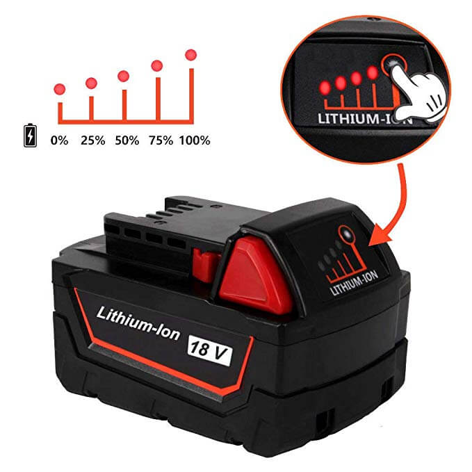 18V Battery Replacement 5Ah |  M18 Battery- 2026SS