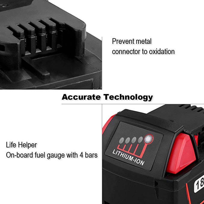 18V Battery Replacement 5Ah |  M18 Battery- 2026SS